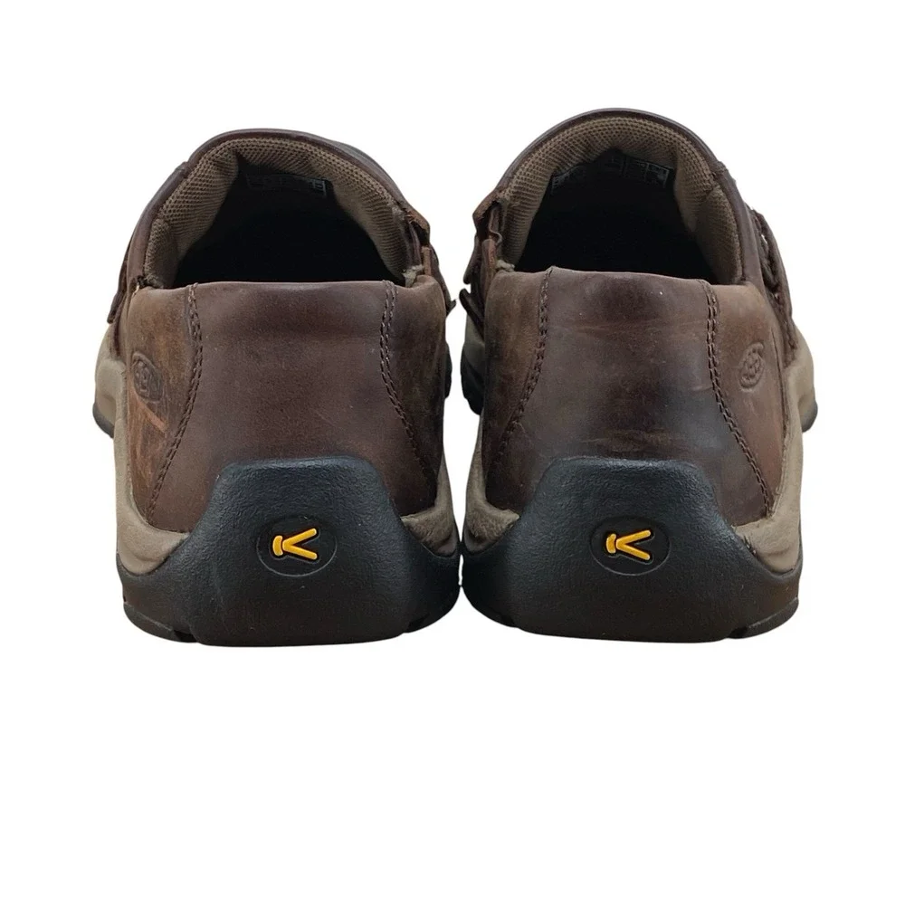 KEEN Kaci Presidio Loafers Shoes Women's Size 9 Brown Bison Leather Casual
